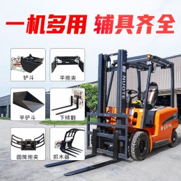 電動(dòng)叉車(chē)四輪座駕式電動(dòng)搬運(yùn)車(chē)1噸 3噸 電動(dòng)叉車(chē)2噸新能源裝卸車(chē)