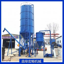粉煤灰裝袋氣力輸送機(jī)螺旋裝車機(jī) 脈沖除塵儲卸一體吸灰機(jī)廠家