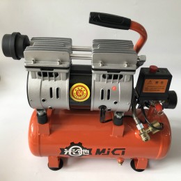 低噪音米馳空壓機(jī)無油小型充氣牙科木工用空氣壓縮機(jī)家用打氣泵