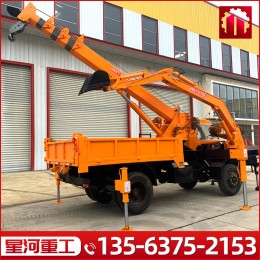 四驅(qū)四不像隨車(chē)吊挖自卸吊挖坑一體機(jī)型號(hào)自卸隨車(chē)運(yùn)輸?shù)踯?chē)挖坑臂